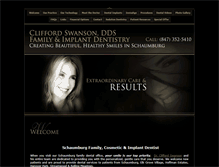 Tablet Screenshot of drcswanson.com
